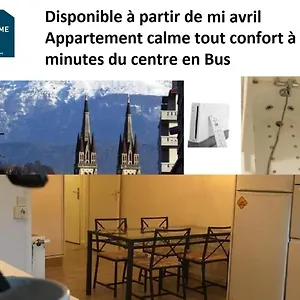 Chartreux Baignoire Massante ,a 3 Minutes Du Centre En Bus! 2 Etoiles Atout France Appartement